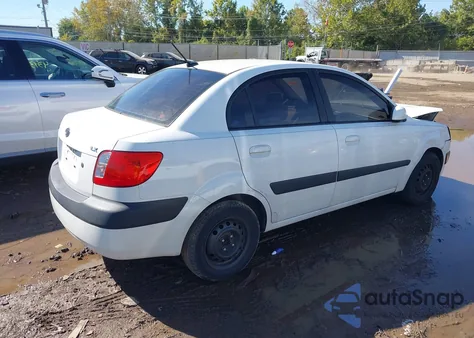 2009 Kia Rio Lx z USA, uszkodzony, nr VIN KNADE223196534069